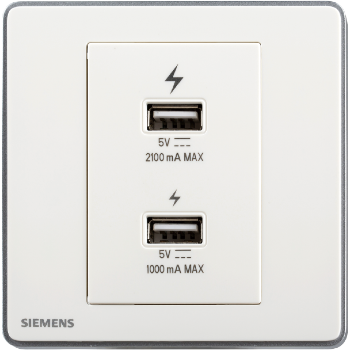 Siemens 西門子 5UH81871PC01 雙USB 智能充電插座 (白色)