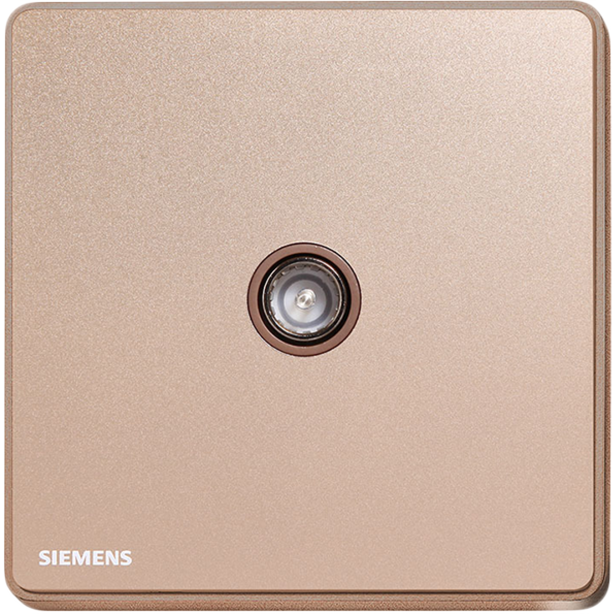 Siemens 西門子 5UH81313PC04 電視插座 (玫瑰金色)