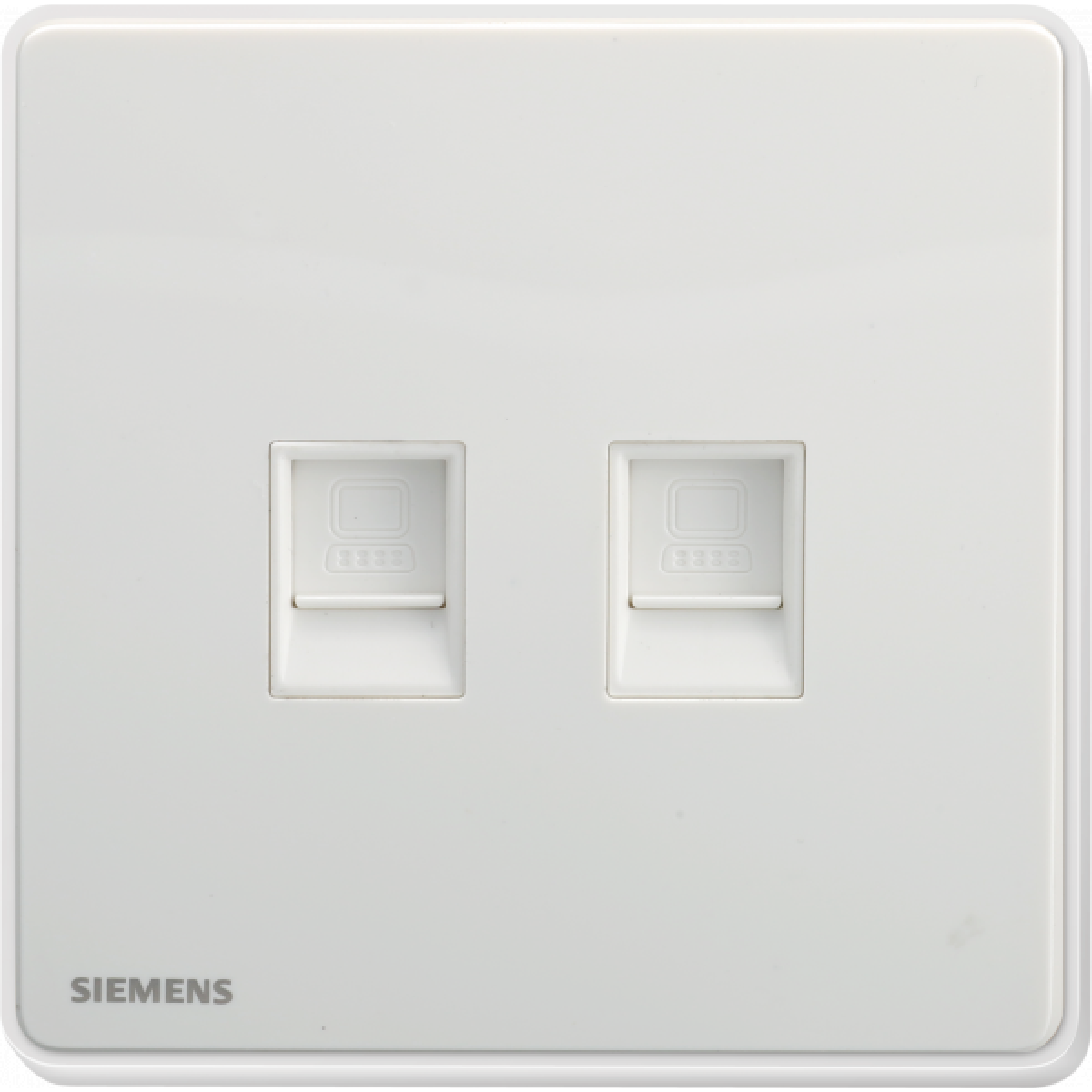 Siemens 西門子 5UH81763PC01 雙位 cat6 電腦插座 (白色)