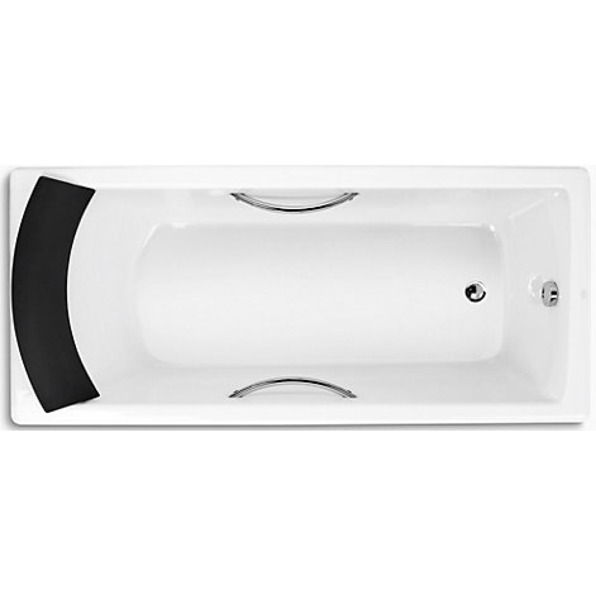 Kohler K-8277T-GR-0 Biove 1.7米 獨立式鑄鐵浴缸 (帶扶手孔)