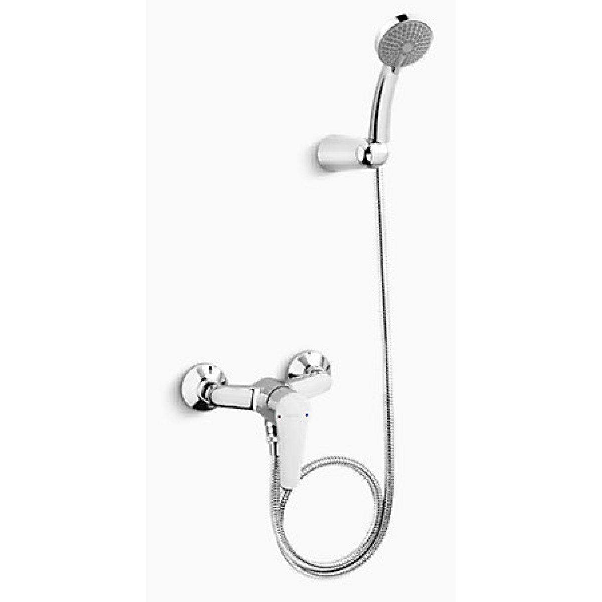 Kohler K-7685T-4-BN July 掛牆式淋浴龍頭 (四路出水手持花灑) (羅曼銀)