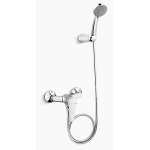 Kohler K-7685T-4-BN July 掛牆式淋浴龍頭 (四路出水手持花灑) (羅曼銀)