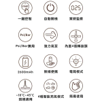 Mojietu LIGHT4N1 Lightning 智能便攜式 4合1 輪胎充氣泵