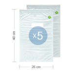 German Pool 德國寶 VAS-SET2 真空保鮮袋 (10個補充裝-特大)