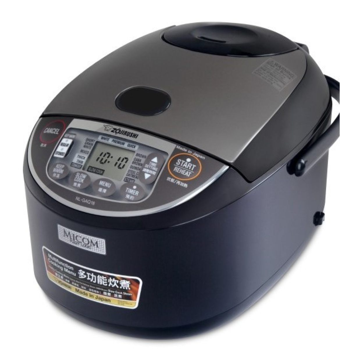 Zojirushi 象印 NL-GAQ18-BM 1.8公升 電飯煲 Zojirushi 象印 NL-GAQ18-BM 1.8公升 電飯煲