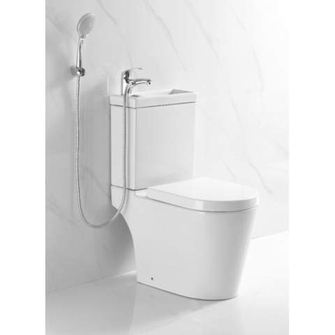 Richford RW103 二合一 體座廁連洗手盆 (不包含風琴喉, 水龍頭及花灑)