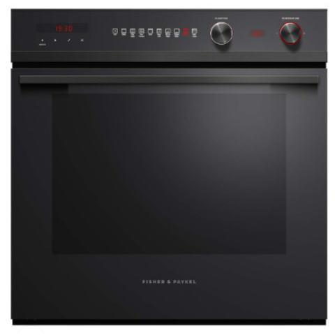Fisher & Paykel 飛雪 OB60SD9PB1 60厘米 72公升 9種功能 嵌入式電焗爐