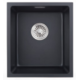 Kitco NET-400-BK 石英鋅盆 (黑色) (395 x 445mm)