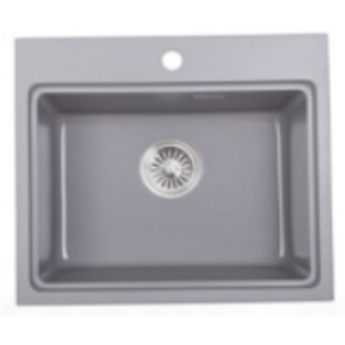 Kitco XW580-WH 石英鋅盆 (白色) (560 x 480mm)