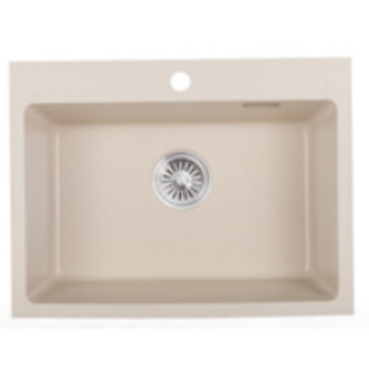 Kitco XW6045-BK 石英鋅盆 (黑色) (600 x 450mm)