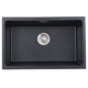Kitco FQ-680-BK 石英鋅盆 (黑色) (680 x 441mm)