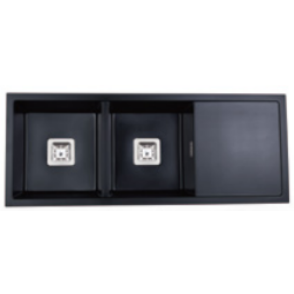 Kitco XW1155-OT 石英雙鋅盆 (燕麥色) (1150 x 450mm)