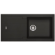Franke BLG 611-97 花崗岩廚房台上石盆 (瑪瑙黑色)