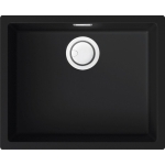 Elleci ZEN105 花崗岩廚房台上台下兩用石盆 (黑色)