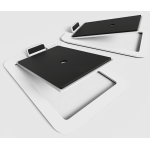 Kanto S4W 桌面揚聲器支架 (白色)