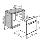 【展銷品】 Baumatic BMO631W 60厘米 70公升  白之戀人系列 嵌入式多功能電焗爐