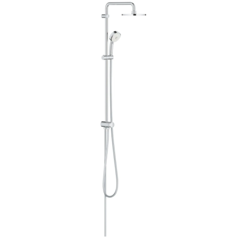 Grohe 26453001 New Tempesta Cosmopolitan 200 明牆圓形雨淋式花灑組合連分水掣