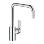 Grohe 32259003 Eurodisc Cosmopolitan 單桿廚房水龍頭