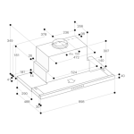 Gaggenau AF210192 90厘米 965m³/h 拉趟式抽油煙機
