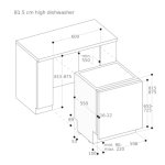 Gaggenau DF480100 60厘米 12套標準餐具 嵌入式洗碗碟機