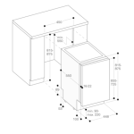 Gaggenau DF250141 45厘米 10套標準餐具 嵌入式洗碗碟機