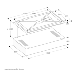 Gaggenau AC270101 105厘米 吊天花式抽油煙機