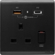 M2K PD105APC4-B PD/QC 單蘇 4A USB 電掣插座   (黑色)