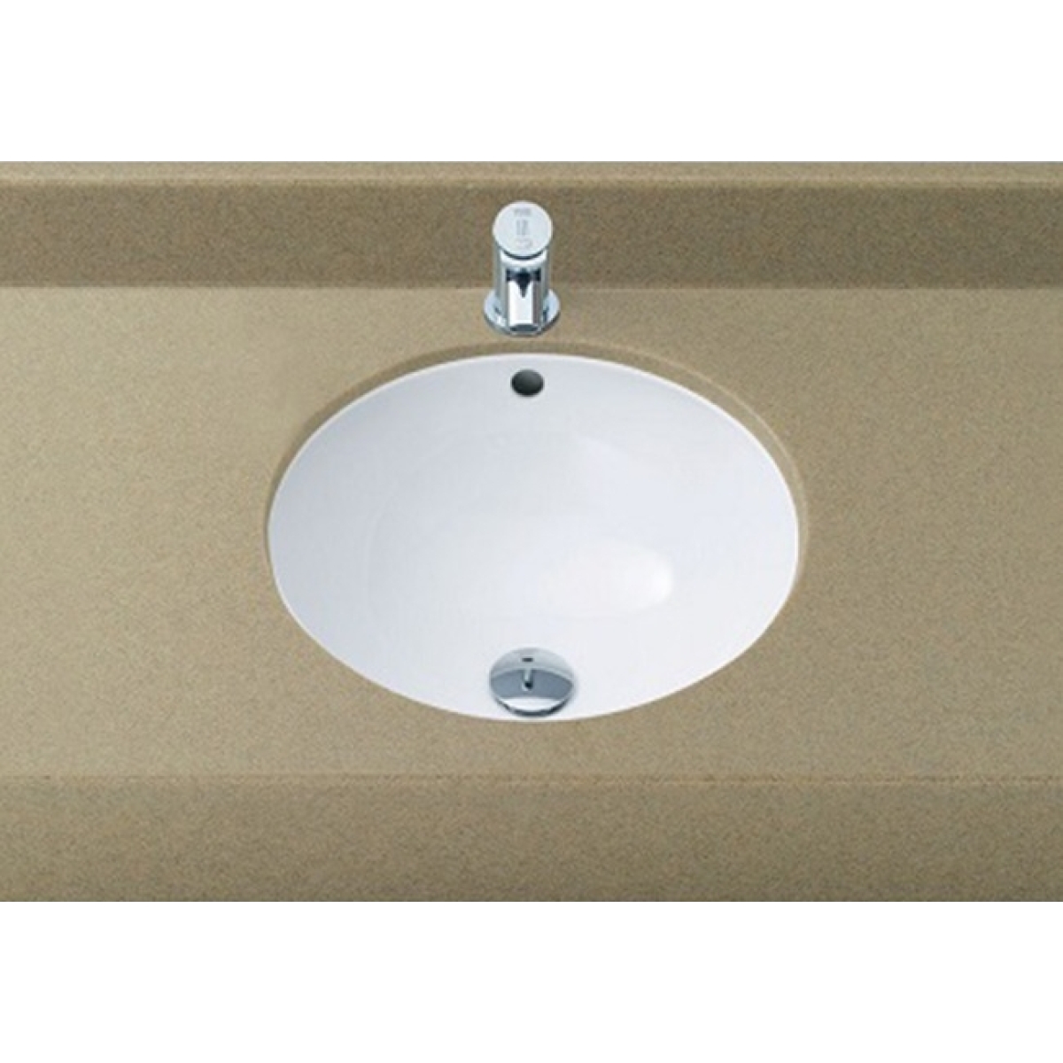 Inax IN-YL-2260-BW1 橢圓形檯底面盆 (有防污塗層) (550x455x208mm)