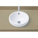 Inax IN-YL-2841-BW1 圓形檯上面盆 (有防污塗層) (410x410x183mm)