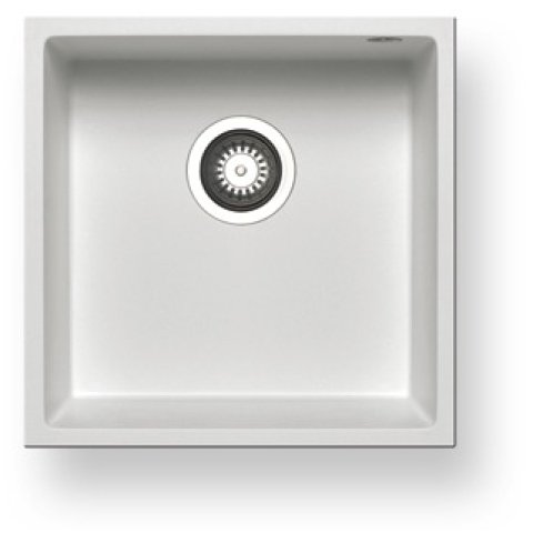 Pyramis 百利美 070065911 花崗岩四邊形廚房昇盤 (40x40) 1B (雪白色)