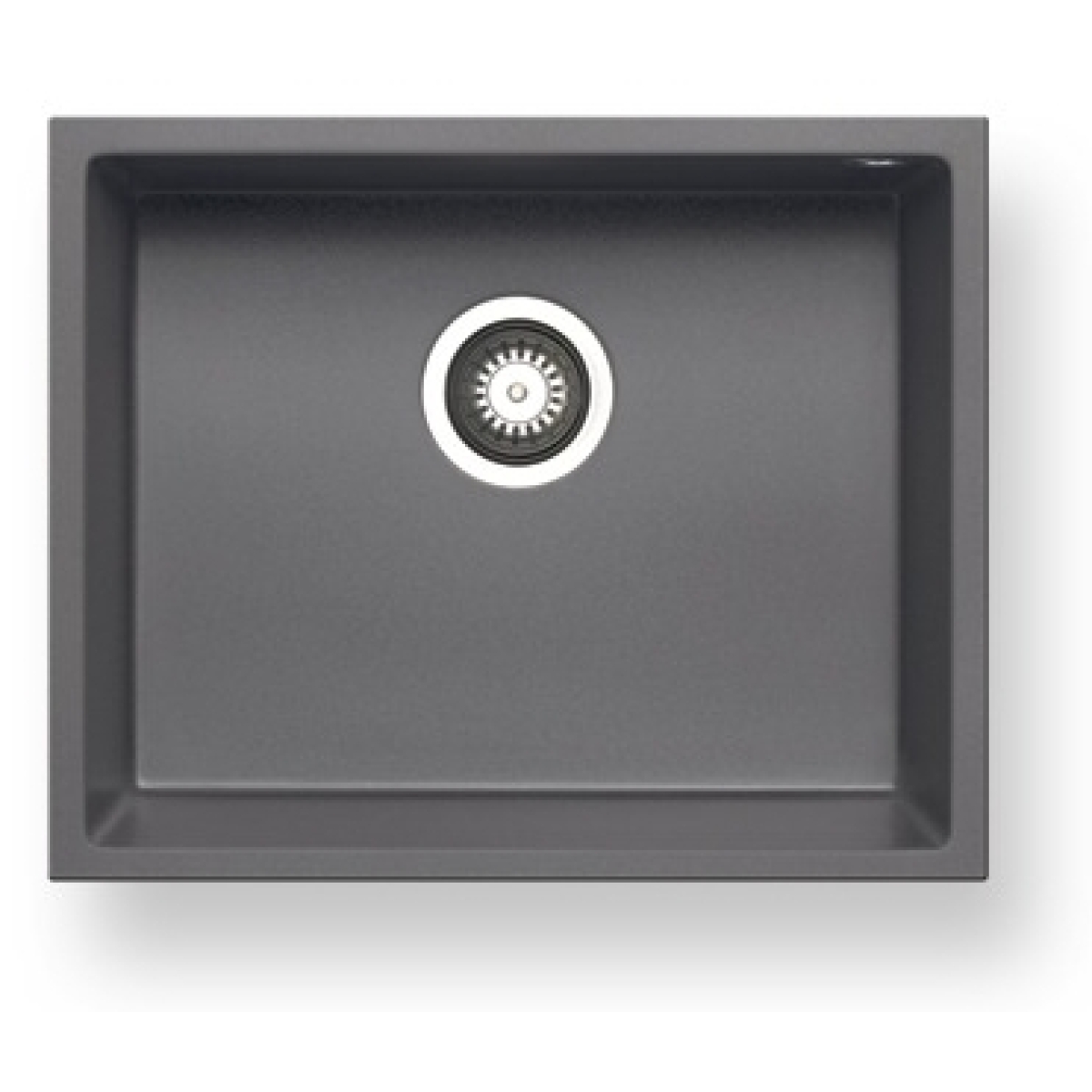 Pyramis 百利美 070067011 花崗岩四邊形廚房昇盤 (50x40) 1B (銀灰色)