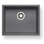 Pyramis 百利美 070067011 花崗岩四邊形廚房昇盤 (50x40) 1B (銀灰色)