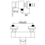 Walrus WR-500918-CP ETON 花灑龍頭