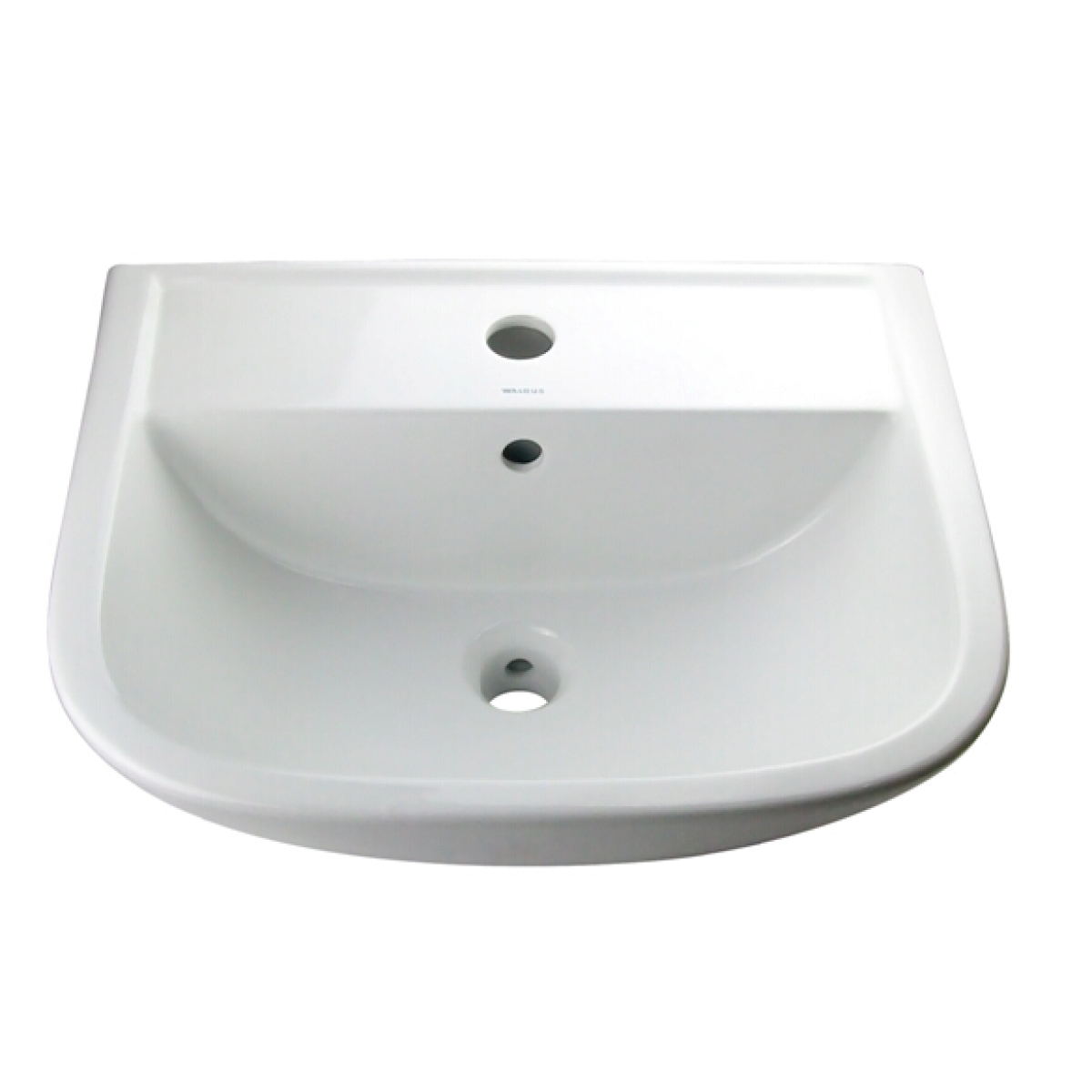 Walrus WR-230121.1  單孔半柱掛牆面盆