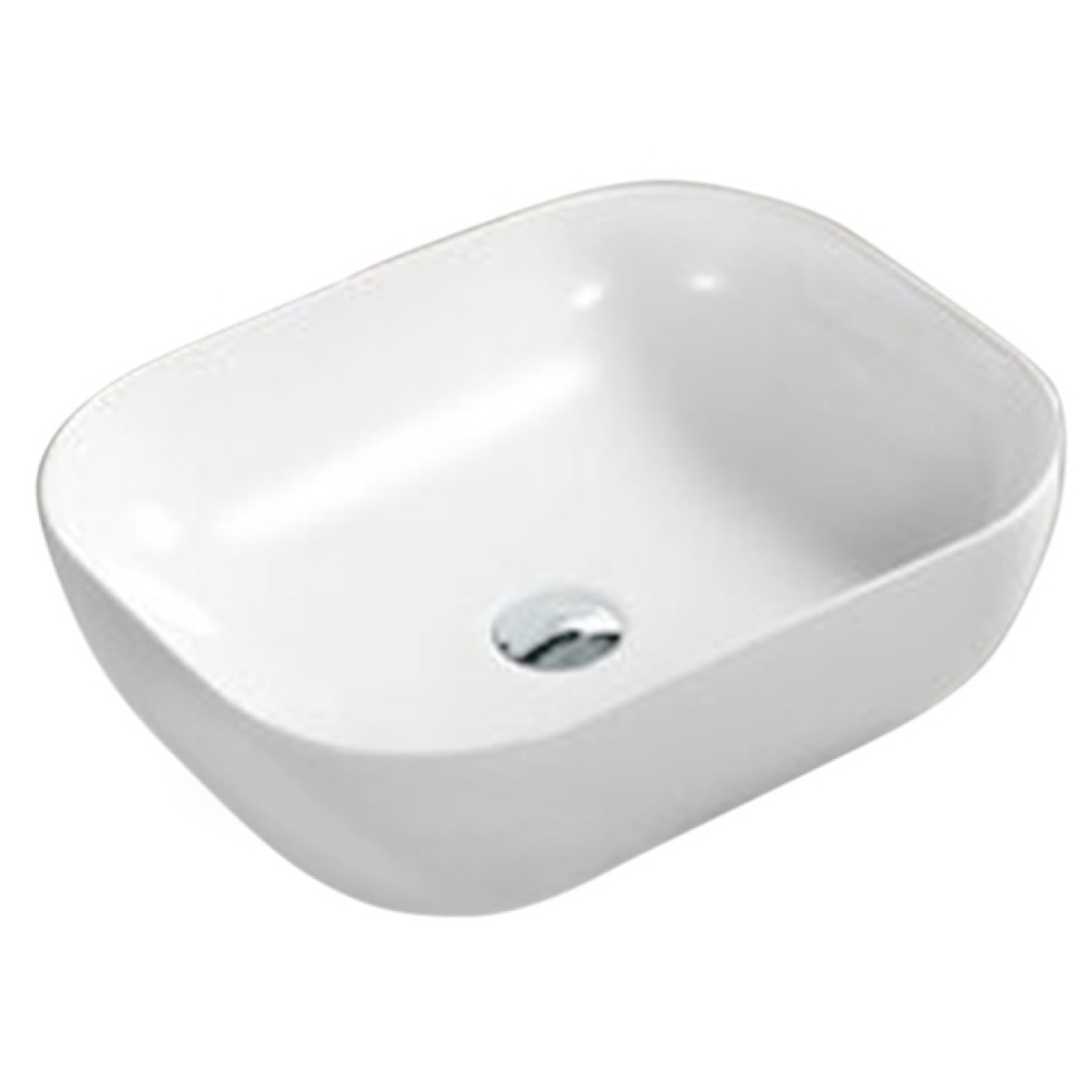 Walrus WR-250804 薄邊長方形檯上面盆