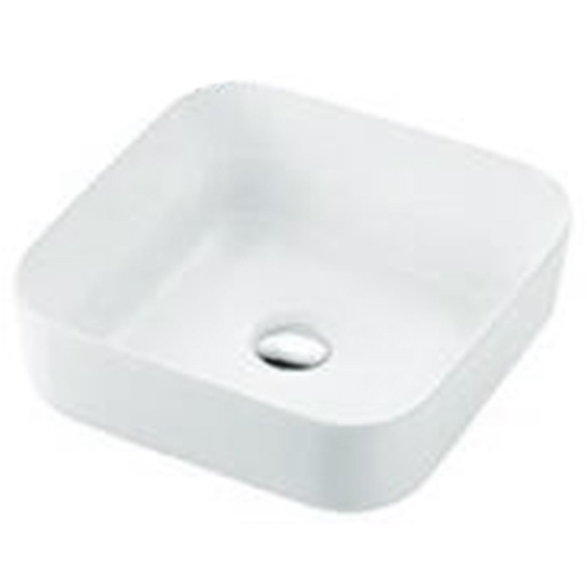 Walrus WR-250802 薄邊正方形檯上面盆