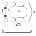 Walrus WR-BP205Q 塑料緩降廁板