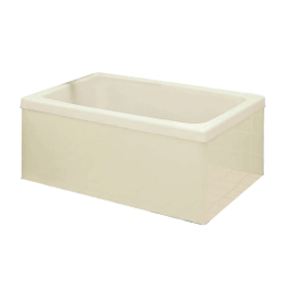 INAX PB-1001BR 日式風呂半裙浴缸 (右排水)