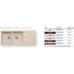 Pyramis 百利美 079814311  Alazia 花崗岩廚房昇盤 (116x50) 2B 1D (炭黑色)