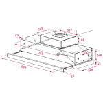 Teka 德格 CNL9815-PLUS 90厘米 拉趟式抽油煙機