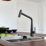 Franke PT193G Icon 可拉出星盆龍頭 (黑色)