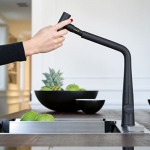 Franke PT193G Icon 可拉出星盆龍頭 (黑色)