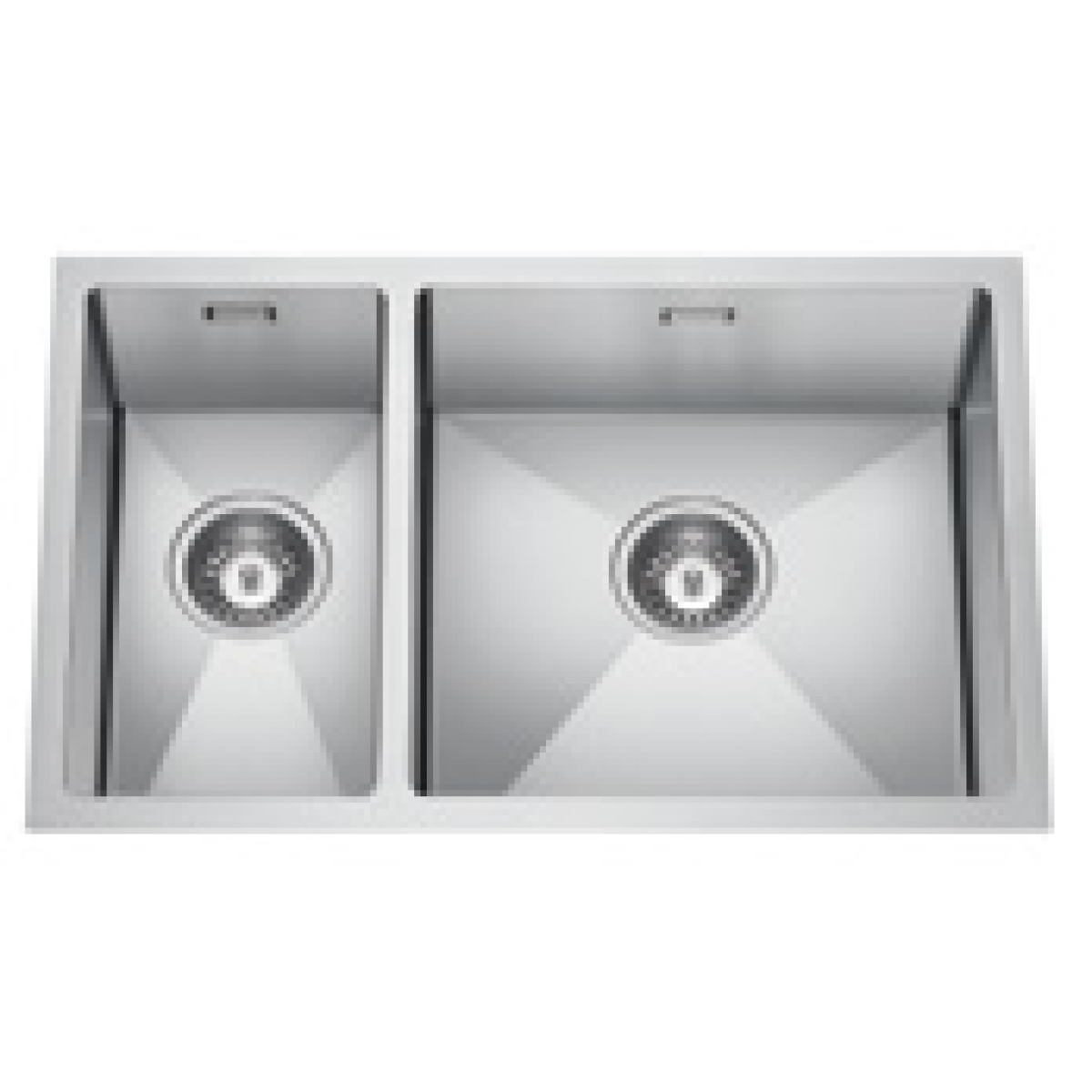 Kitco R10-4148 不鏽鋼雙鋅盆 (690 x 430mm)