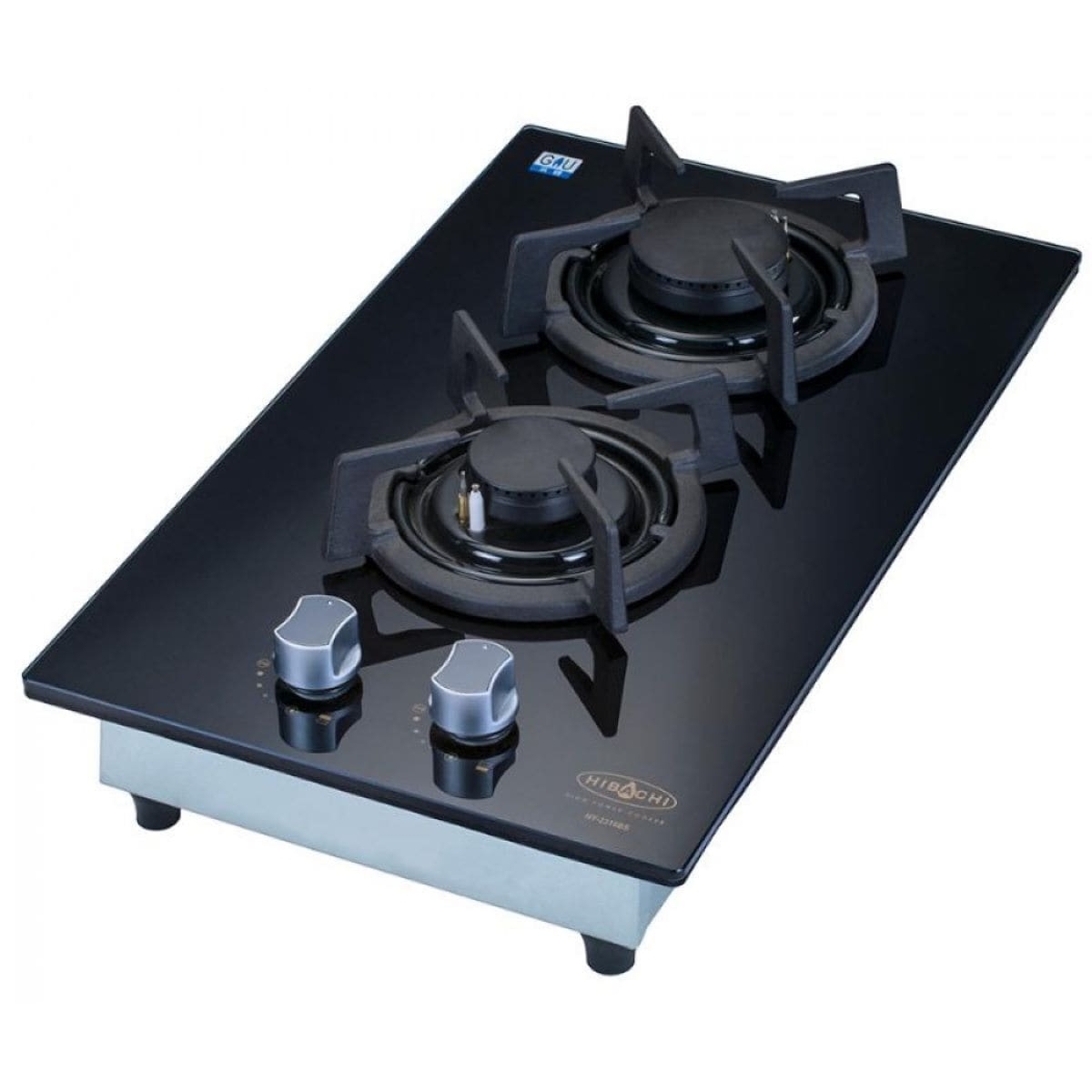 Hibachi 氣霸 HY-2316BSS 31厘米 2500W 嵌入/座檯式 雙頭煤氣煮食爐