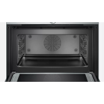 Siemens 西門子 CM656GBS1B 45厘米 45公升 iQ700 嵌入式微波焗爐 (13種烹調模式 + 易潔塗層背板)