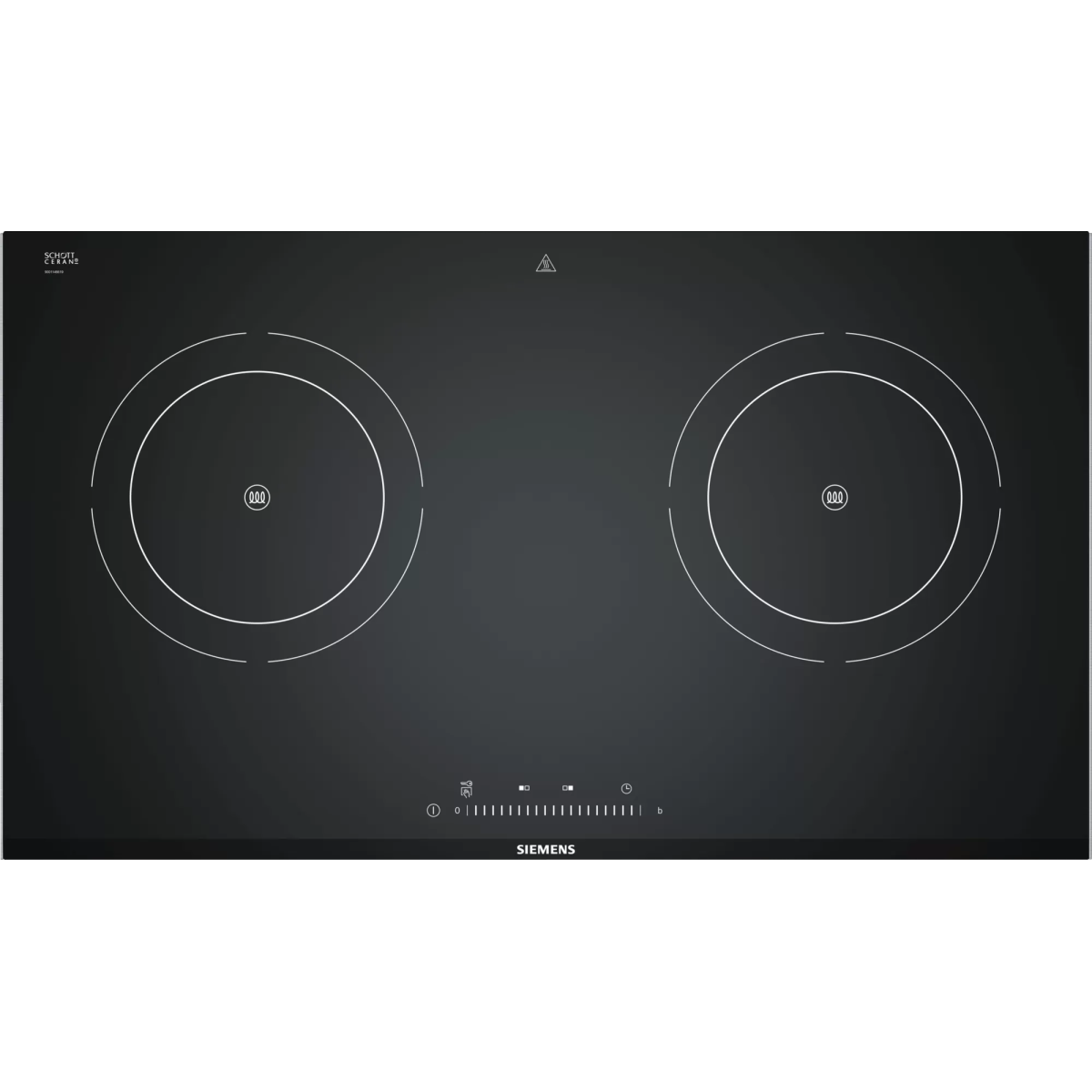 Siemens 西門子 EH8P5261HK 78厘米 2800W iQ700 SCHOTT CERAN® 玻璃 嵌入式雙頭電磁爐 (17段火力滑動式調控) (13A插頭接駁) (包免費安裝)