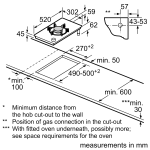 Siemens 西門子 ER3A6AB70X 30厘米 嵌入式單頭煤氣爐 (精準9段火力控制 + 雙環火爐頭 + 熄火安全裝置)