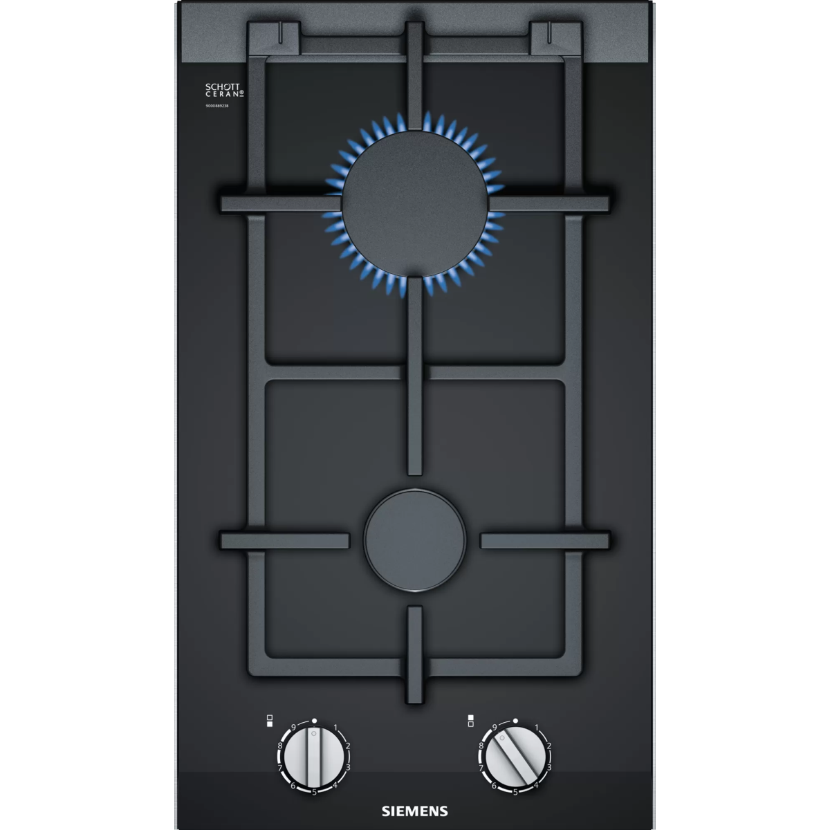 Siemens 西門子 ER3A6BB70X 30厘米 嵌入式雙頭煤氣爐 (精準9段火力控制 + 雙環火爐頭 + 熄火安全裝置)