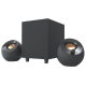 Creative Pebble Plus 2.1 Stereo USB喇叭連重低音音箱(黑色)