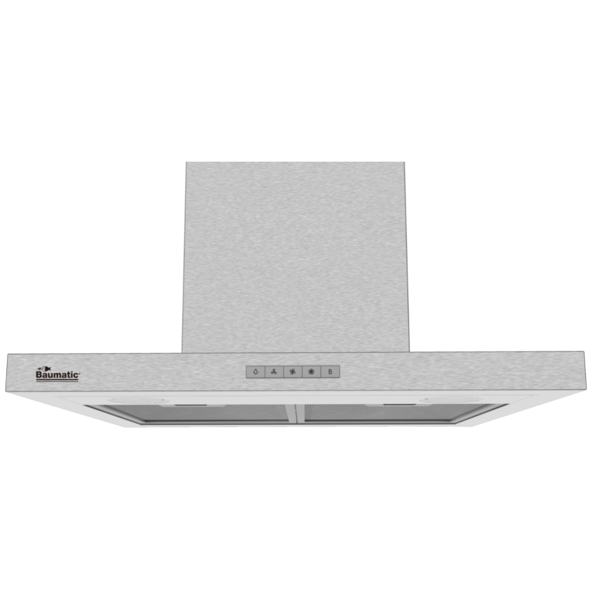 Baumatic BET613X 60厘米 1000m³/h 煙囪式抽油煙機 (3+1風速控制 + 可內循環抽風模式)